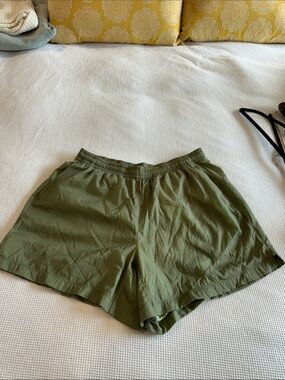 lululemon athletica Olive Green Athletic Shorts